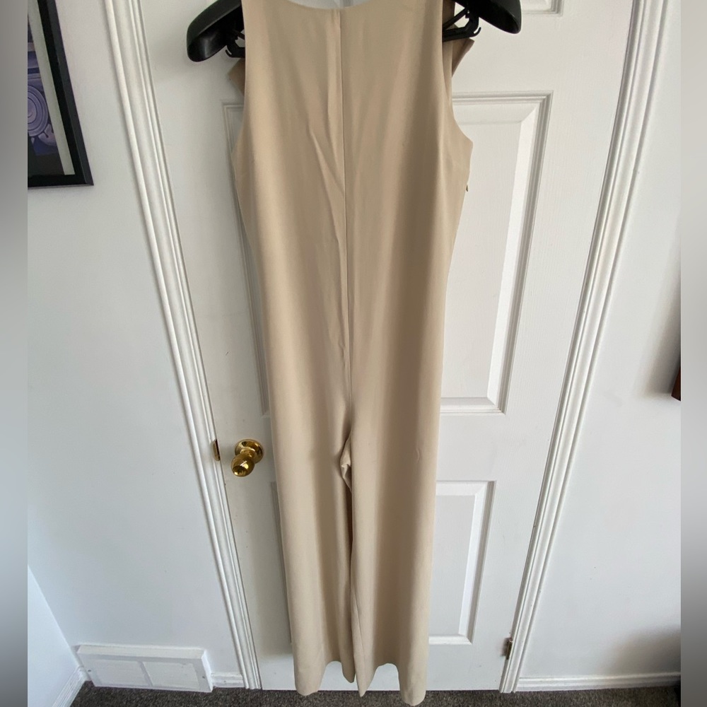 beige one piece
